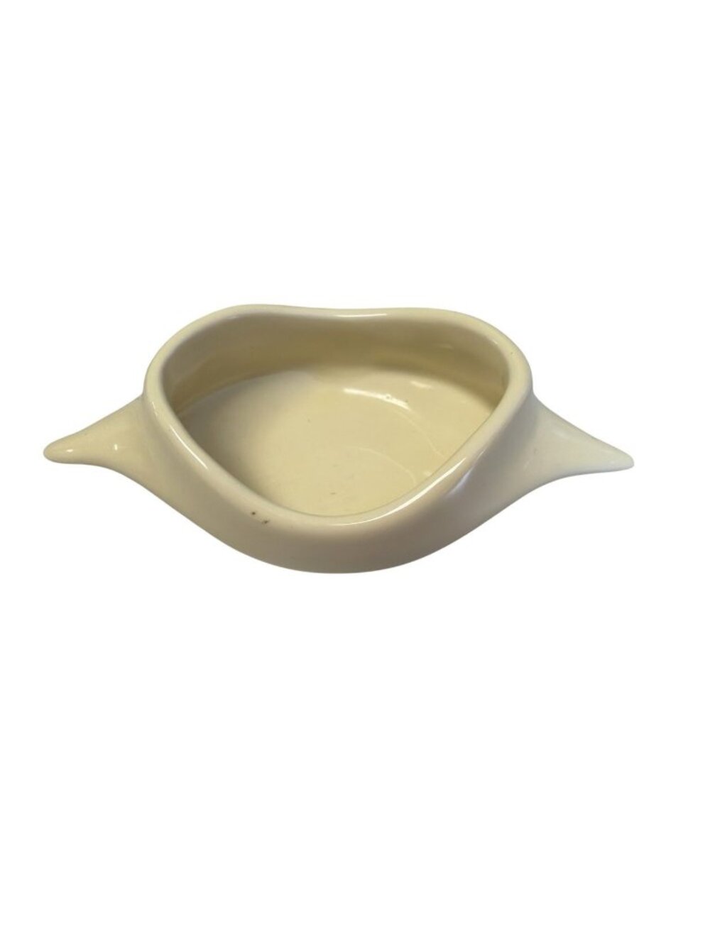 Set Of 6 Hall China Ivory Yellow Individual Baking Dishes - Crab Shaped